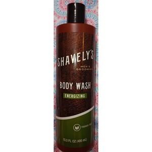 Shavely's Men's Grooming Body Wash Energizing 13.5 oz Paraben Free